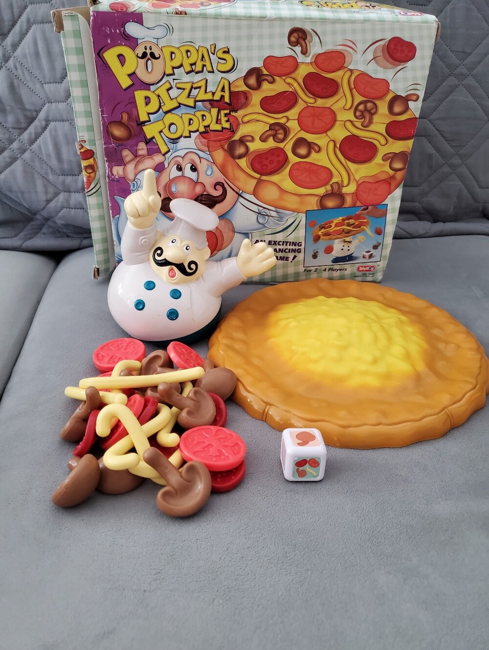 VTG 1999 Poppa's Pizza Topple Game